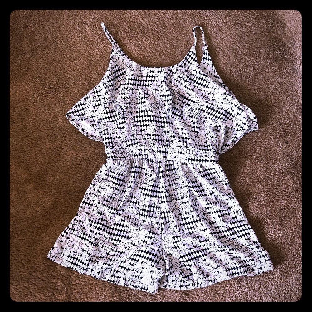 Patterned Romper